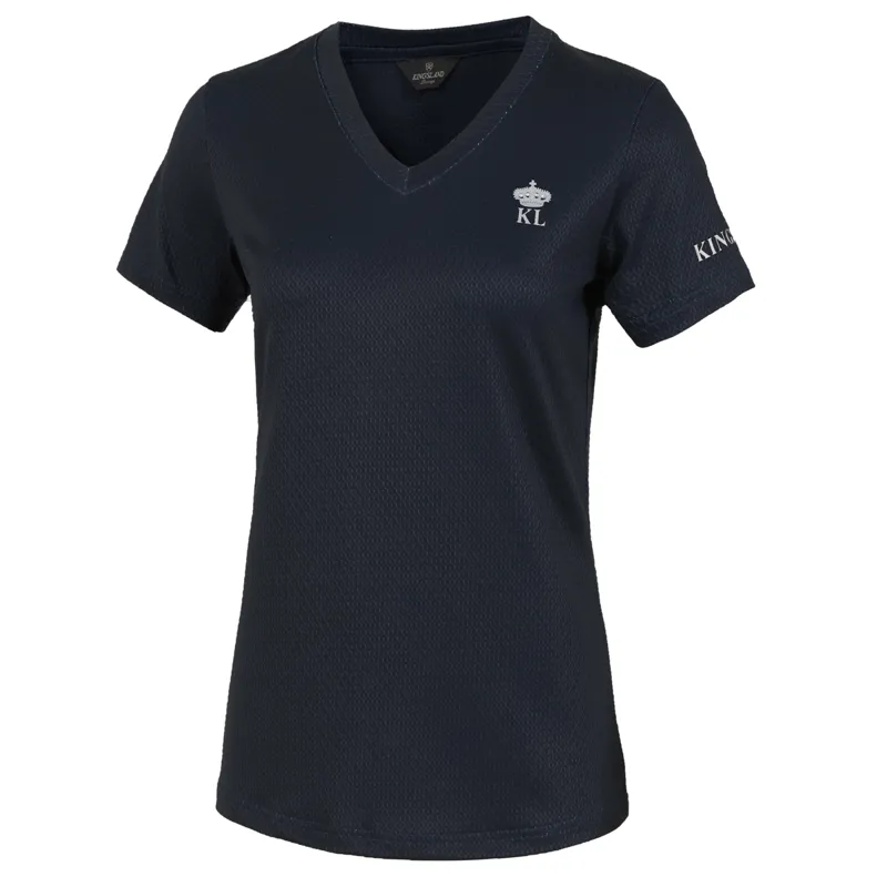 Kingsland KLdayana Ladies V-Neck T-Shirt - Navy